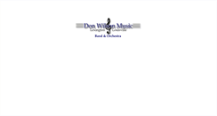 Desktop Screenshot of donwilsonmusic.com